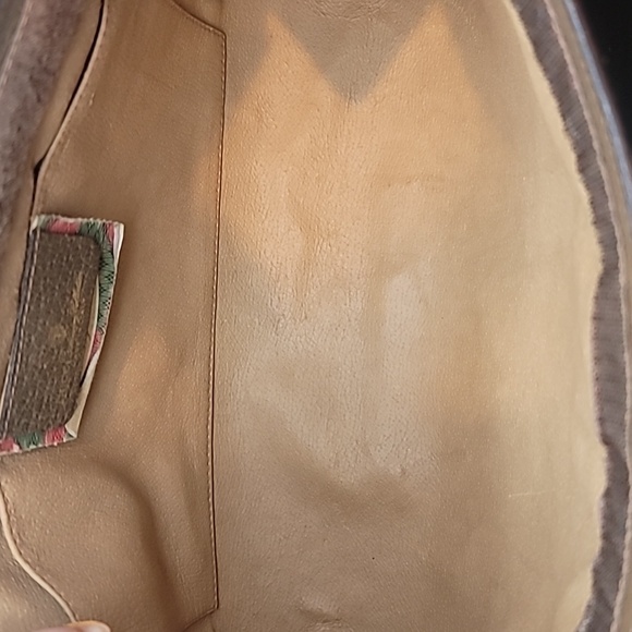 GUCCI GG CANVAS WEB SHERRY LINE CLUTCH BAG - Picture 7 of 13